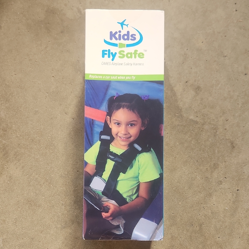 Child Airplane Safety Harness - Black